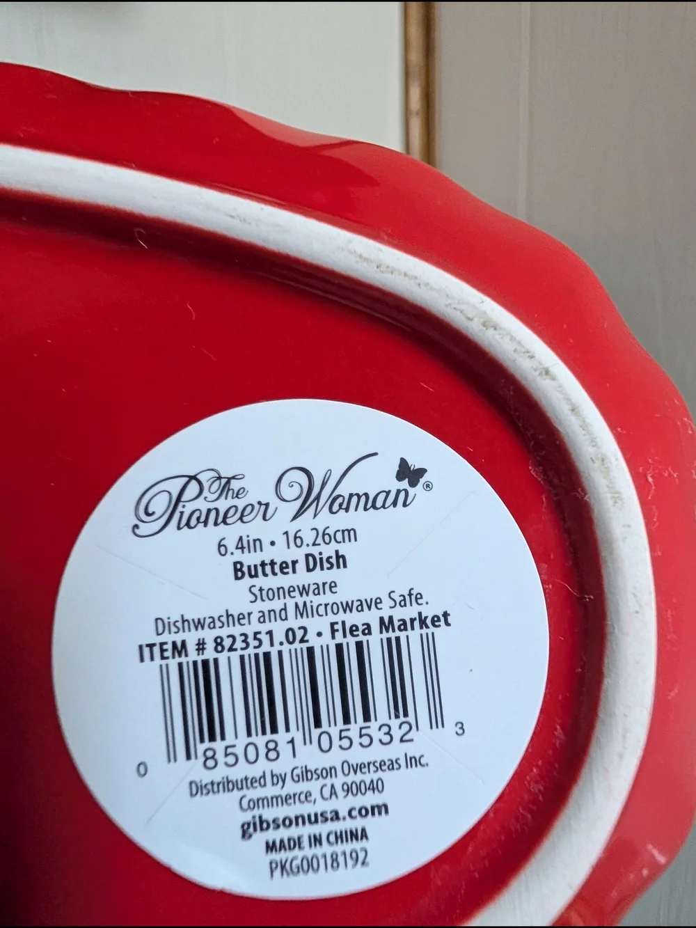 The Pioneer Woman ceramic butter